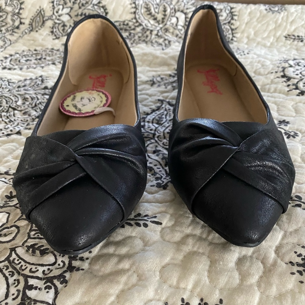 Jellypop black ballet flats. Sz 7. - Picture 5 of 6